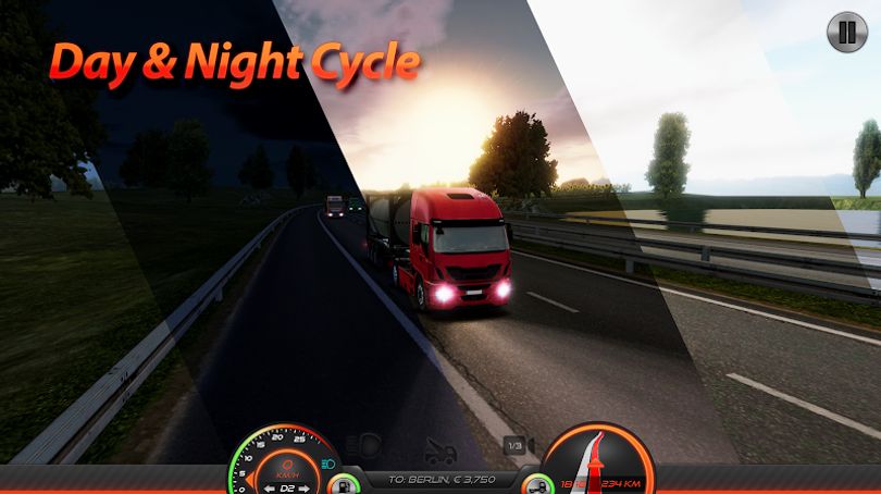 Hình ảnh Truck Simulator: Europe 2 MOD Menu