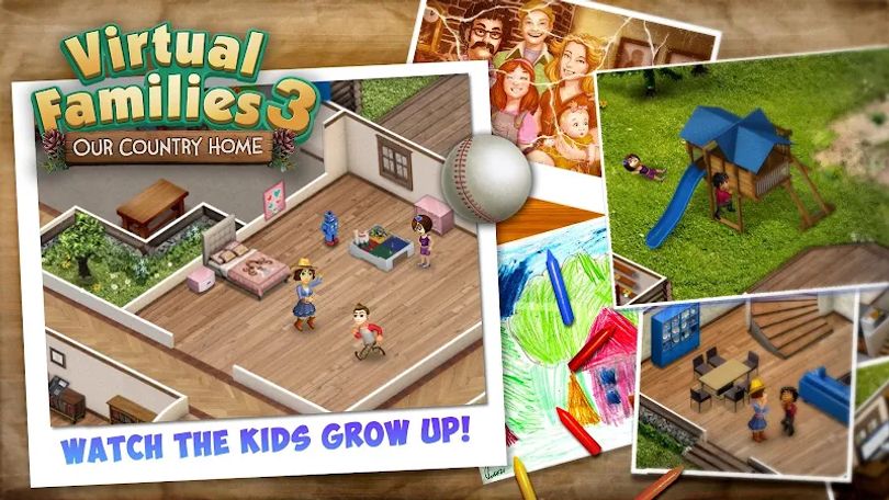 Hình ảnh Virtual Families 3 MOD Vô Hạn Coin