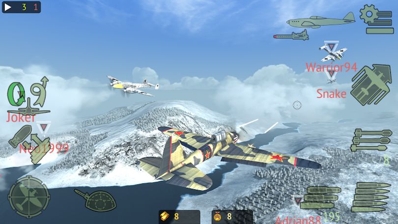 Hình ảnh Warplanes: Online Combat MOD 