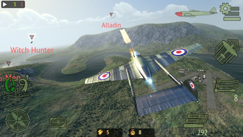 Hình ảnh Warplanes: Online Combat MOD Vô Hạn Tiền