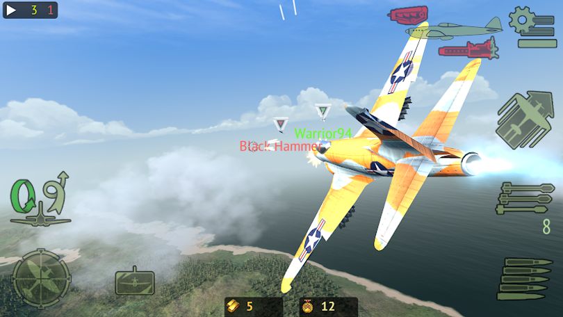 Hình ảnh Warplanes: Online Combat MOD Menu