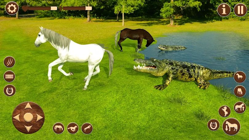 Hình ảnh Wild Horse Riding Sim: Racing MOD 