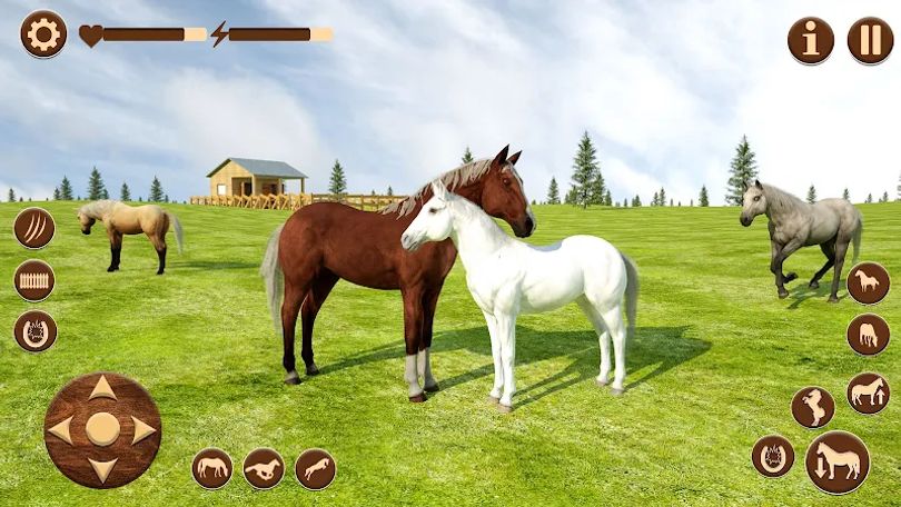 Hình ảnh Wild Horse Riding Sim: Racing MOD Menu