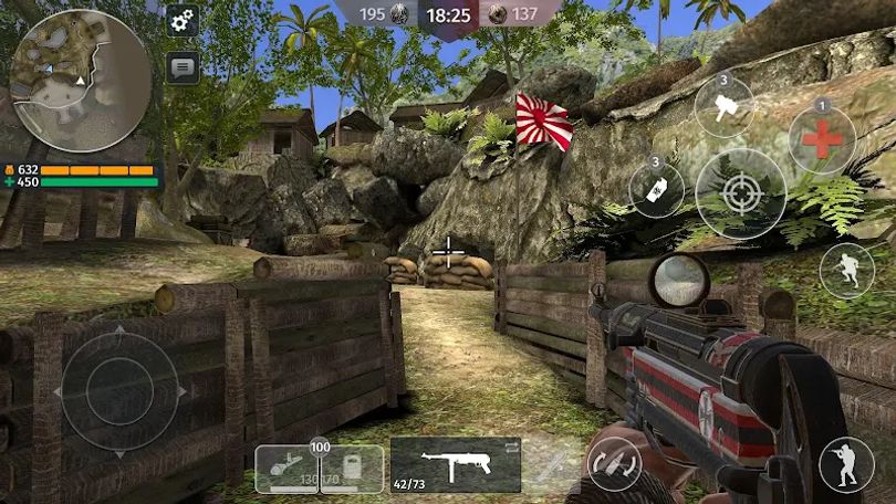 Hình ảnh World War 2: Shooting Games MOD 