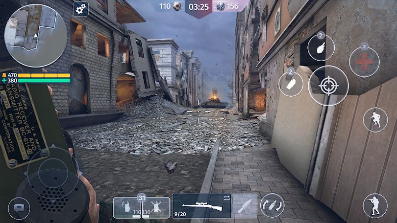 Hình ảnh World War 2: Shooting Games MOD 