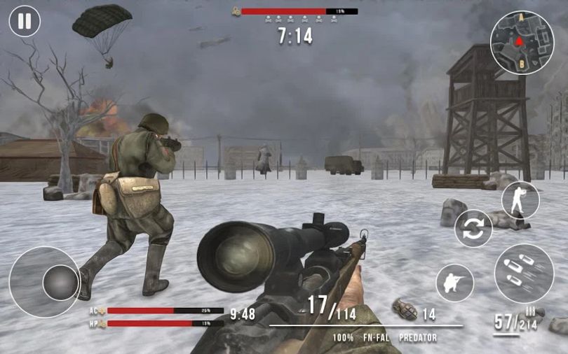 Hình ảnh World War 2 Winter Heroes MOD 