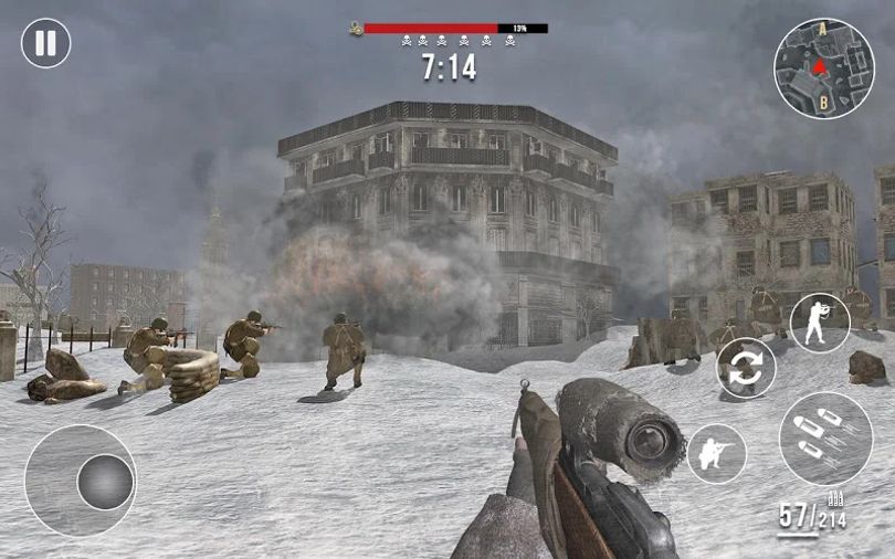 Hình ảnh World War 2 Winter Heroes MOD Bất Tử