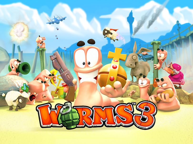 Hình ảnh Worms 3 MOD 