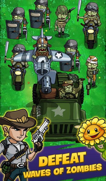 Hình ảnh Zombie War Idle Defense MOD Dùng Skill Liên Tục