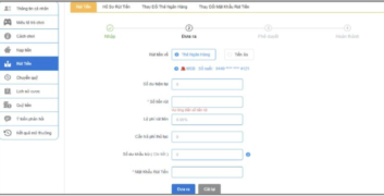 Biểu mẫu rút tiền Sodo66