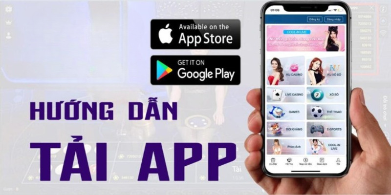 Hướng dẫn tải app Ku Casino cho 2 hệ điều hành 