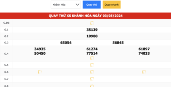 Quay thử xổ số khánh hòa theo giờ hoàng đạo cực chuẩn