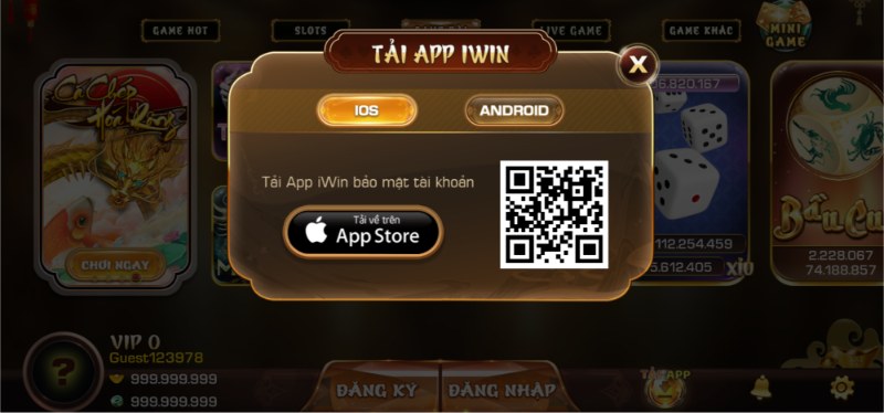 Hướng dẫn tải app IWIN68 áp dụng cho thiết bị Android