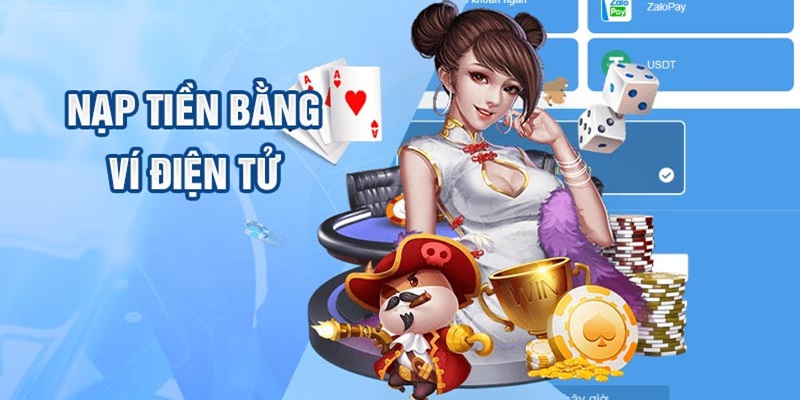 Nạp tiền qua ví điện tử